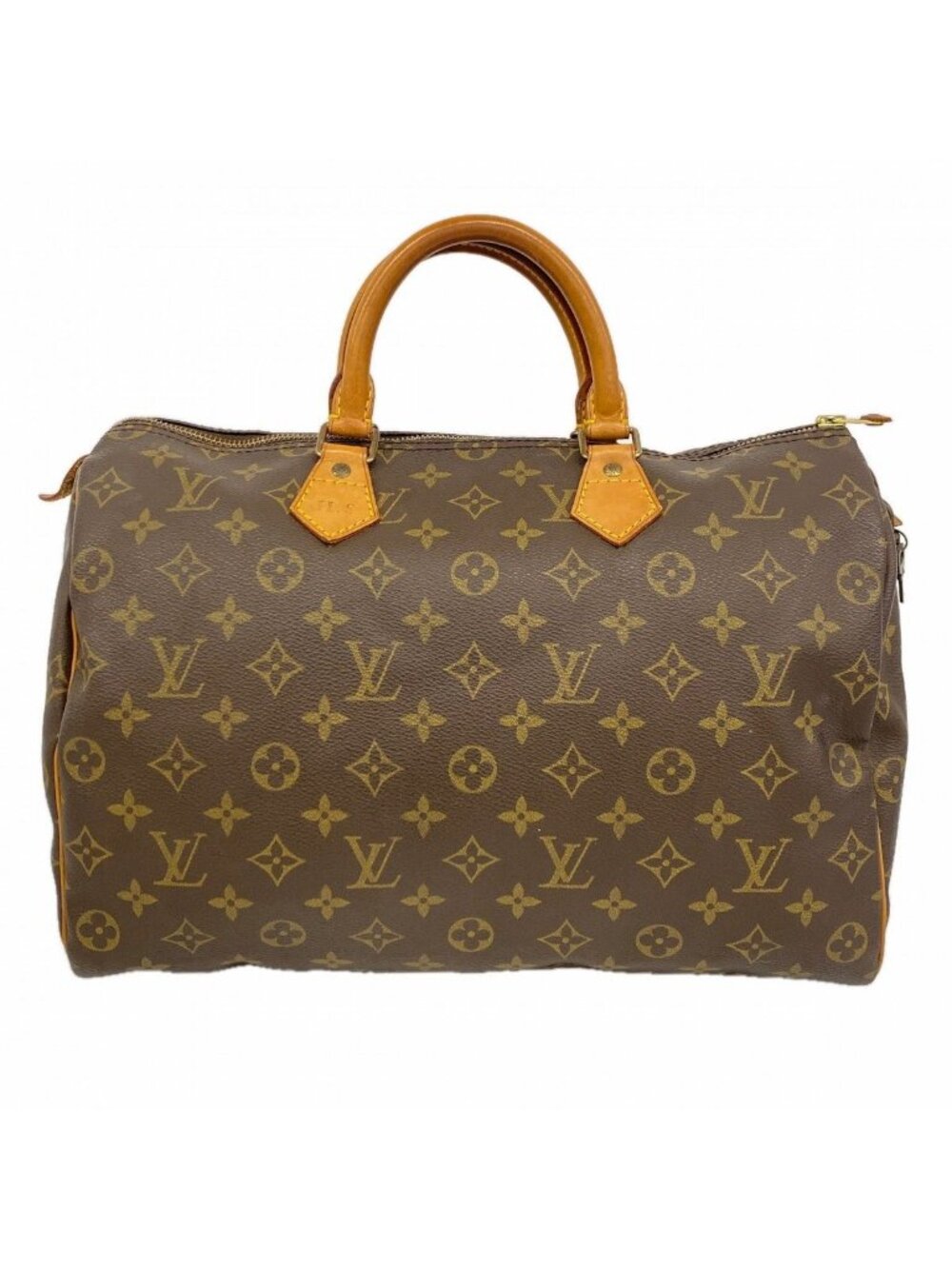 Louis Vuitton Handbag Monogram Speedy 35 Brown
